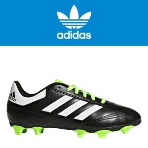 Adidas Goletto 6 FG J 'Black Solar Green' - Size 5